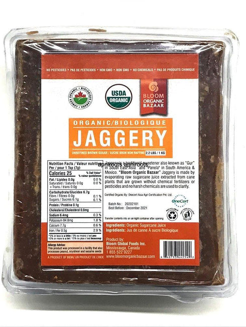 ORGANIC JAGGERY 1KG - apniroots Grocery